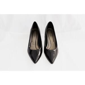 Women's Prediction's Comfort Plus Black Faux Patent Size 8